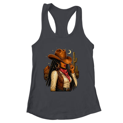 Cowgirl Afro Western Country Rodeo Melanin African American Shirt & Tank Top | siriusteestore