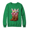 Cowgirl Boots Easter Western Happy Coquette Easter Bunny Shirt & Sweatshirt | siriusteestore