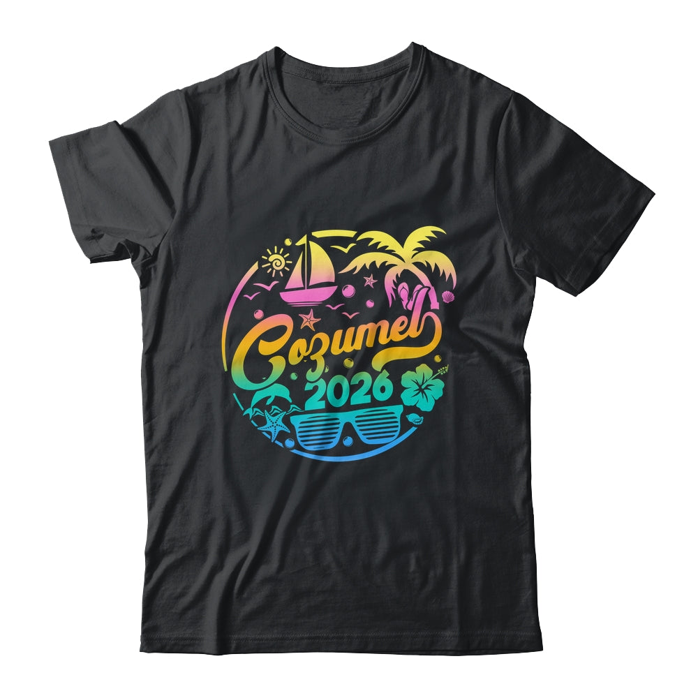 Cozumel 2026 Family Vacation Beach Matching Group Shirt & Tank Top | siriusteestore
