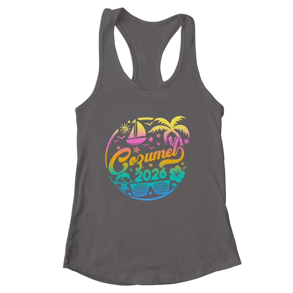 Cozumel 2026 Family Vacation Beach Matching Group Shirt & Tank Top | siriusteestore