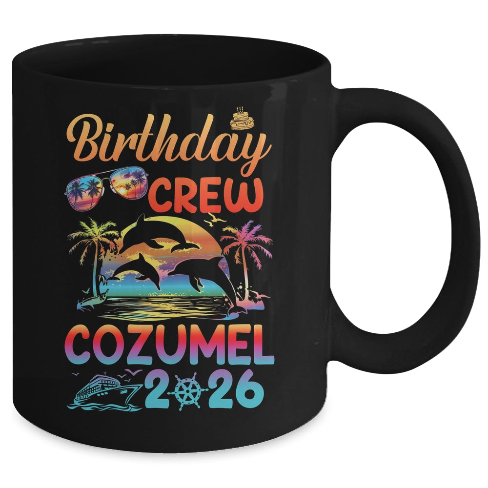 Cozumel Birthday Trip Vacation 2026 Matching Group Mug | siriusteestore