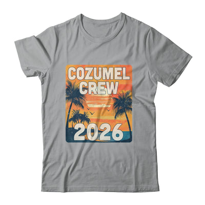 Cozumel Crew 2026 Vacation Matching Group Travelers Trip Shirt & Tank Top | siriusteestore