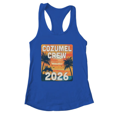 Cozumel Crew 2026 Vacation Matching Group Travelers Trip Shirt & Tank Top | siriusteestore