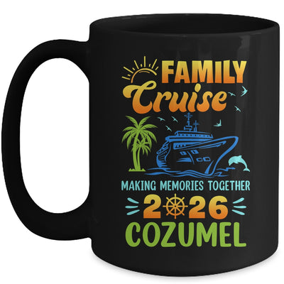 Cozumel Cruise 2026 Family Friends Group Vacation Matching Mug | siriusteestore