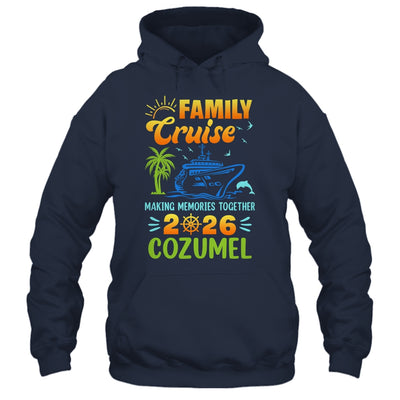 Cozumel Cruise 2026 Family Friends Group Vacation Matching Shirt & Tank Top | siriusteestore