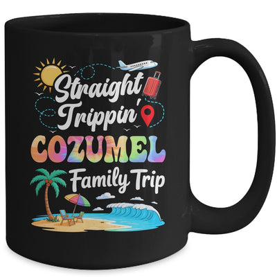 Cozumel Family Vacation 2025 Straight Trippin Trip Mug | siriusteestore