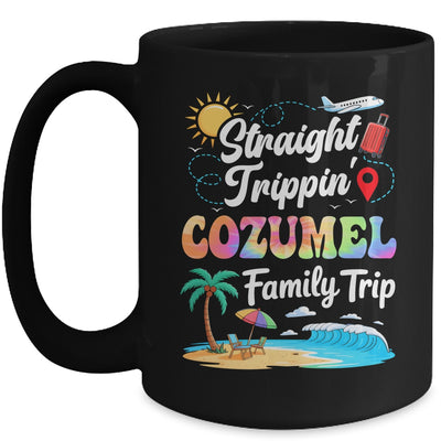 Cozumel Family Vacation 2025 Straight Trippin Trip Mug | siriusteestore