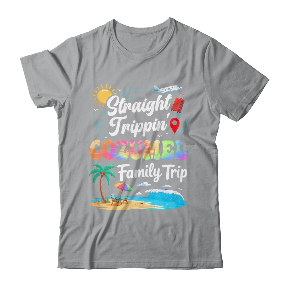 Cozumel Family Vacation 2025 Straight Trippin Trip Shirt & Tank Top | siriusteestore