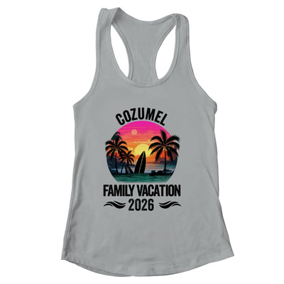 Cozumel Family Vacation 2026 Matching Outfits Beach Summer Shirt & Tank Top | siriusteestore