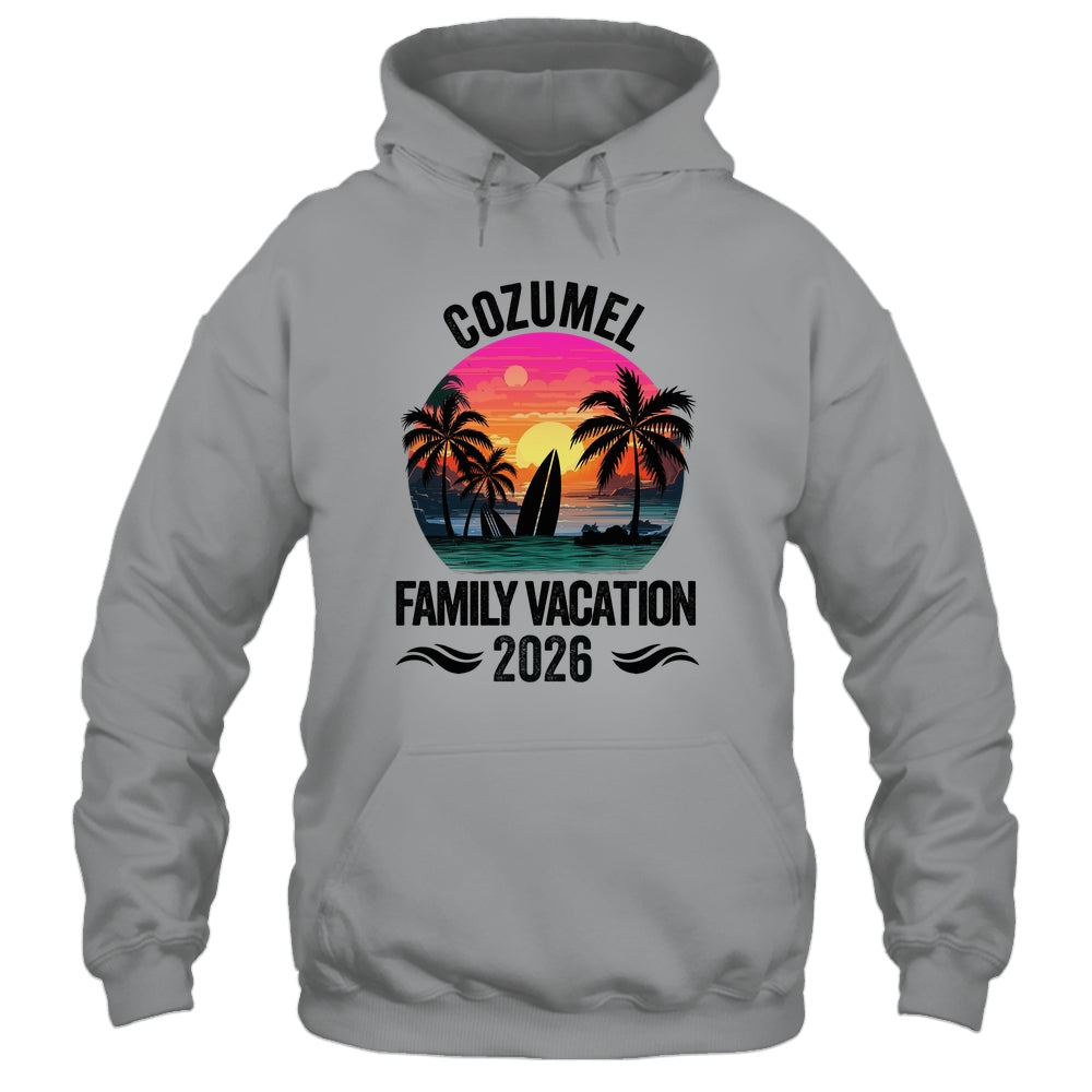Cozumel Family Vacation 2026 Matching Outfits Beach Summer Shirt & Tank Top | siriusteestore