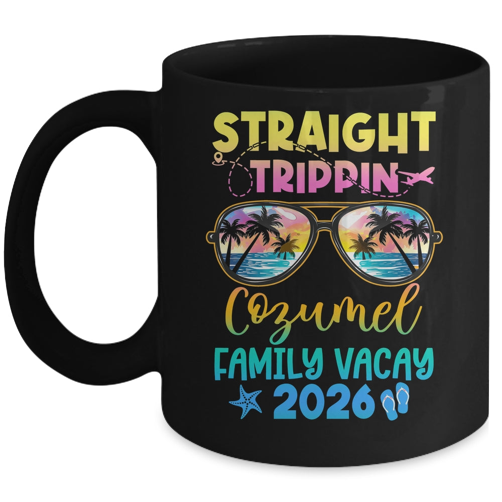 Cozumel Family Vacay Vacation 2026 Straight Trippin Mug | siriusteestore