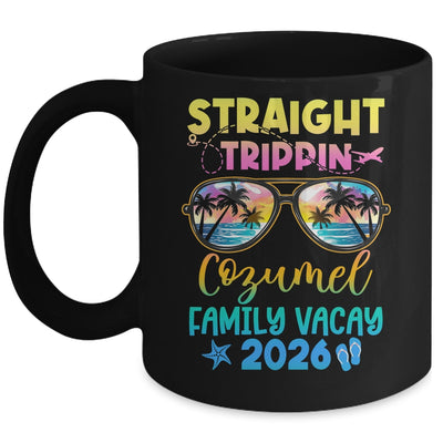 Cozumel Family Vacay Vacation 2026 Straight Trippin Mug | siriusteestore