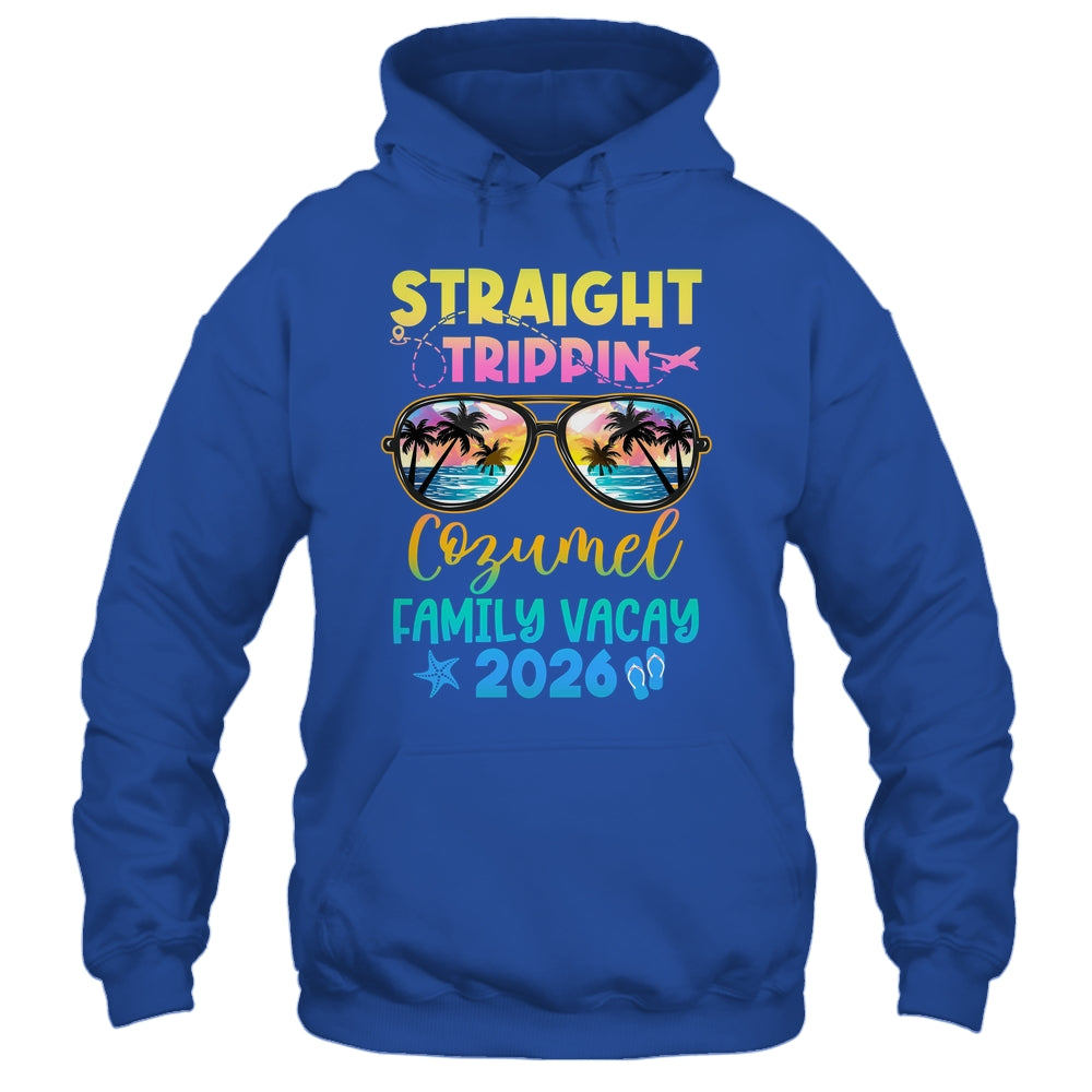 Cozumel Family Vacay Vacation 2026 Straight Trippin Shirt & Tank Top | siriusteestore