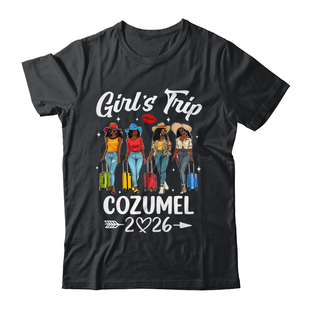 Cozumel Girls Trip 2026 Birthday Squad Women Vacation Shirt & Tank Top | siriusteestore