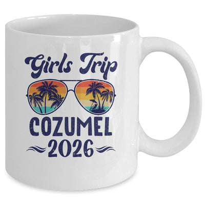 Cozumel Girls Trip Beach Vacation 2026 Matching Group Mug | siriusteestore