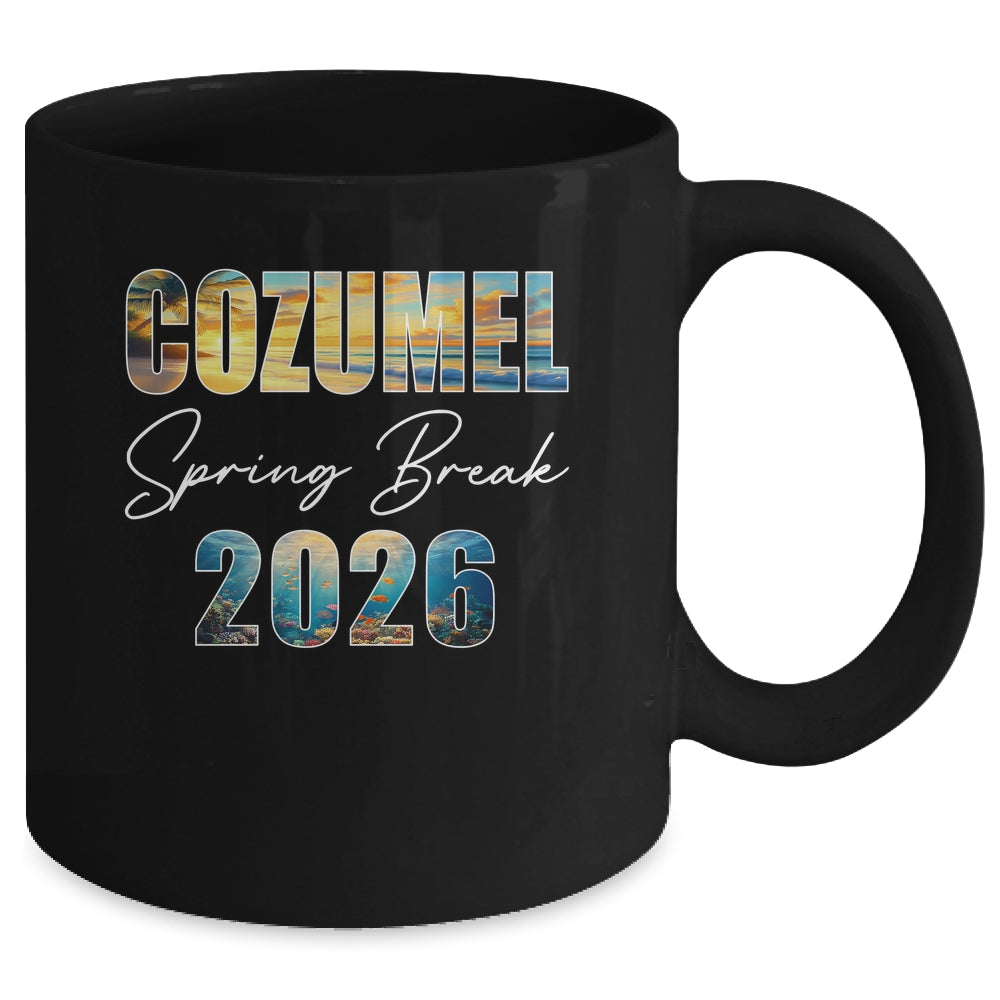 Cozumel Spring Break 2026 Summer Vacation Beach Mug | siriusteestore