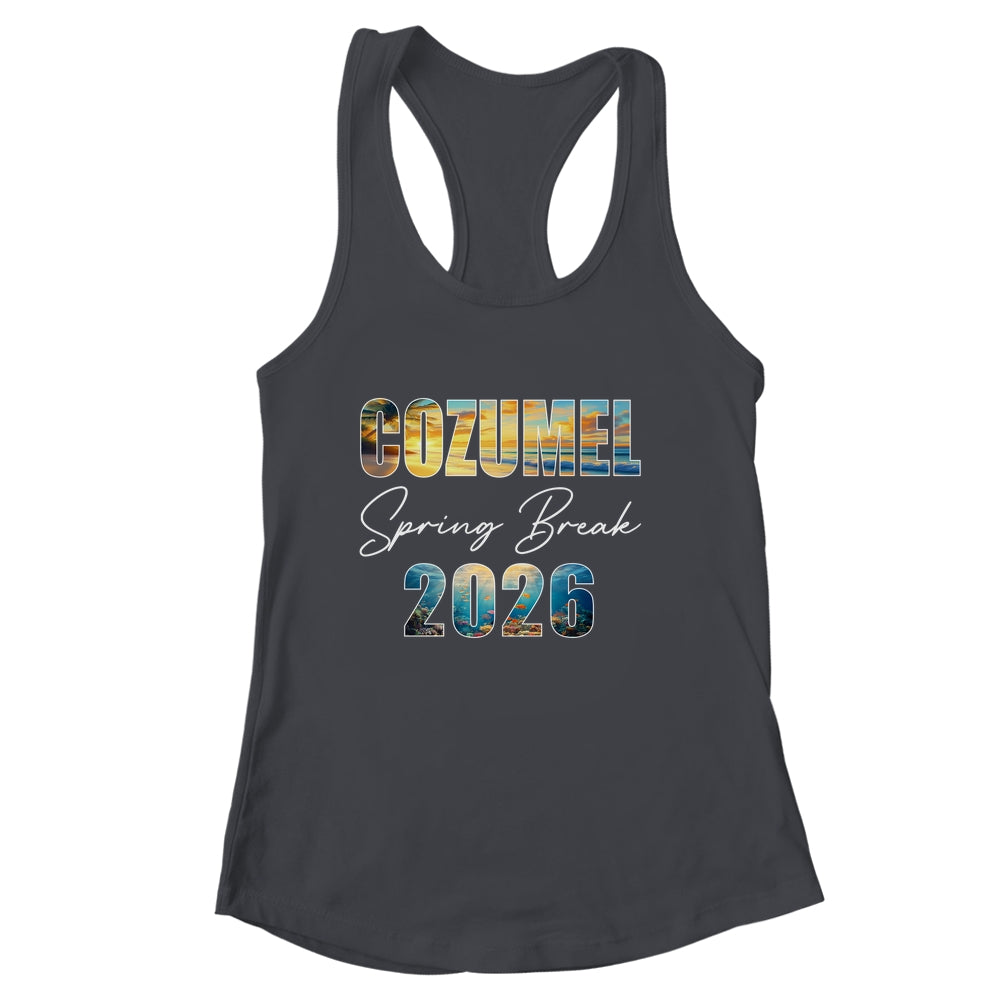 Cozumel Spring Break 2026 Summer Vacation Beach Shirt & Tank Top | siriusteestore