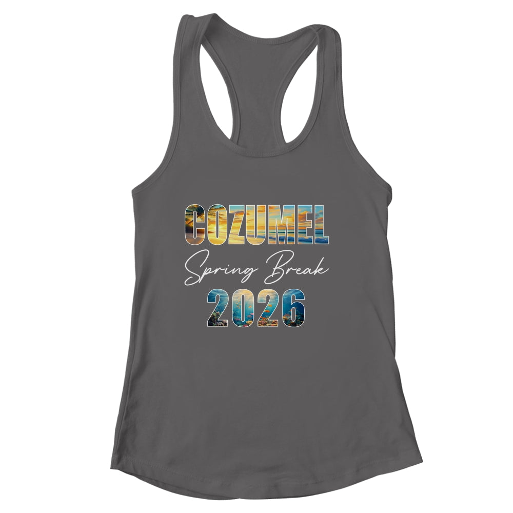 Cozumel Spring Break 2026 Summer Vacation Beach Shirt & Tank Top | siriusteestore