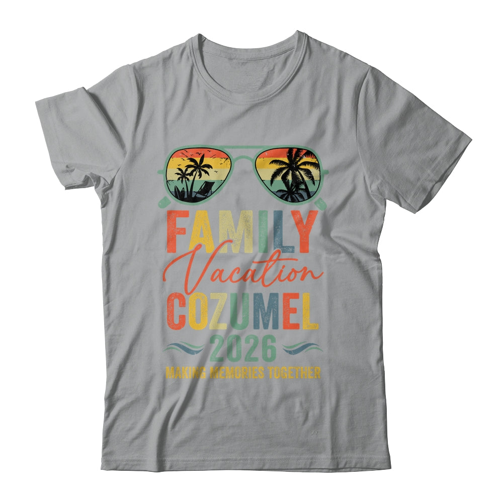 Cozumel Vacation 2026 Matching Family Group Summer Shirt & Tank Top | siriusteestore