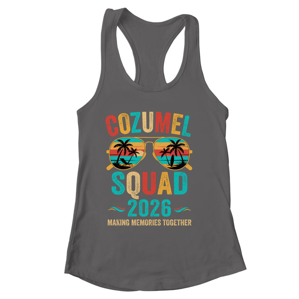 Cozumel Vacation Squad 2026 Family Matching Vintage Shirt & Tank Top | siriusteestore