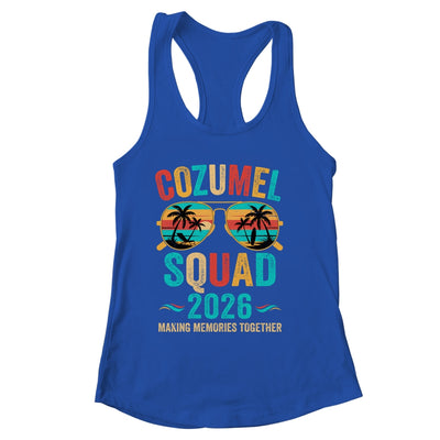 Cozumel Vacation Squad 2026 Family Matching Vintage Shirt & Tank Top | siriusteestore