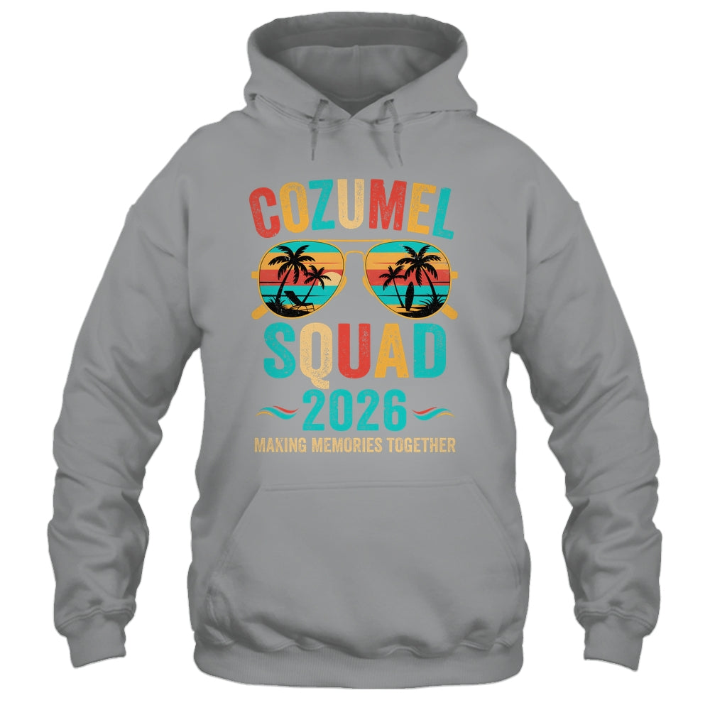Cozumel Vacation Squad 2026 Family Matching Vintage Shirt & Tank Top | siriusteestore