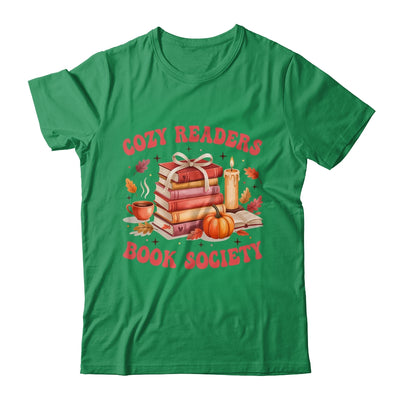 Cozy Readers Book Society Autumn Reading Book Lover Girl Shirt & Sweatshirt | siriusteestore
