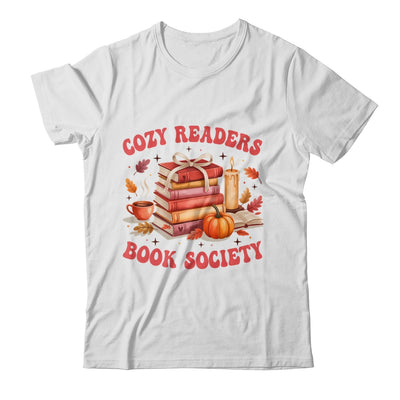 Cozy Readers Book Society Autumn Reading Book Lover Girl Shirt & Sweatshirt | siriusteestore