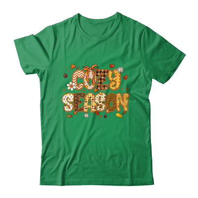 Cozy Season Preppy Fall Vibes Pumpkin Autumn Season Retro Shirt & Sweatshirt | siriusteestore