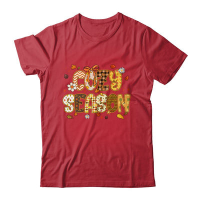 Cozy Season Preppy Fall Vibes Pumpkin Autumn Season Retro Shirt & Sweatshirt | siriusteestore
