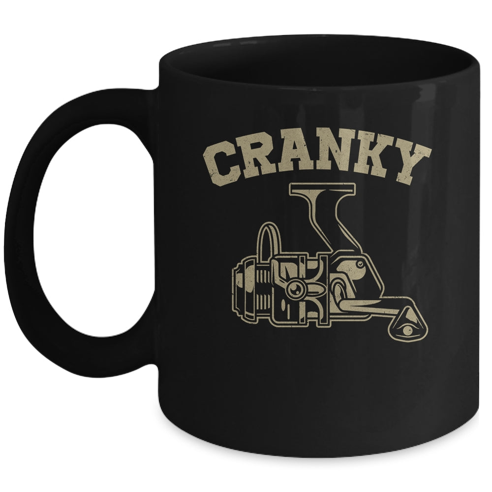 Crankbait Fishing Lure Cranky Funny Ideas For Fishing Lover Mug | siriusteestore