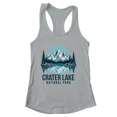 Crater Lake National Park Retro Mountain Lake Outdoor Hiking Shirt & Tank Top | siriusteestore