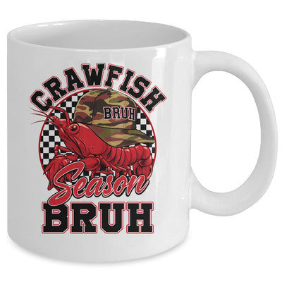 Crawfish Season Bruh Funny Crawfish Boil Lobster Hat Boy Mug | siriusteestore