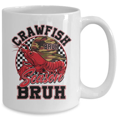 Crawfish Season Bruh Funny Crawfish Boil Lobster Hat Boy Mug | siriusteestore