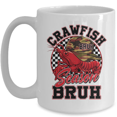 Crawfish Season Bruh Funny Crawfish Boil Lobster Hat Boy Mug | siriusteestore