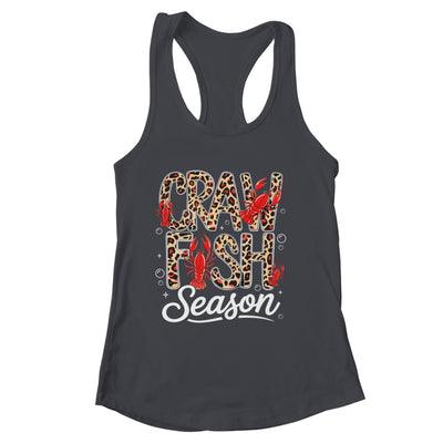 Crawfish Season Leopard Funny Crawfish Boil Lobster Cajun Shirt & Tank Top | siriusteestore