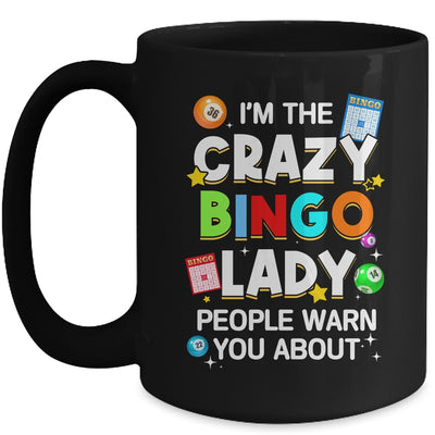 Crazy Bingo Lady Art For Women Girls Gambling Bingo Player Mug | siriusteestore