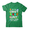 Crazy Bingo Lady Art For Women Girls Gambling Bingo Player Shirt & Tank Top | siriusteestore