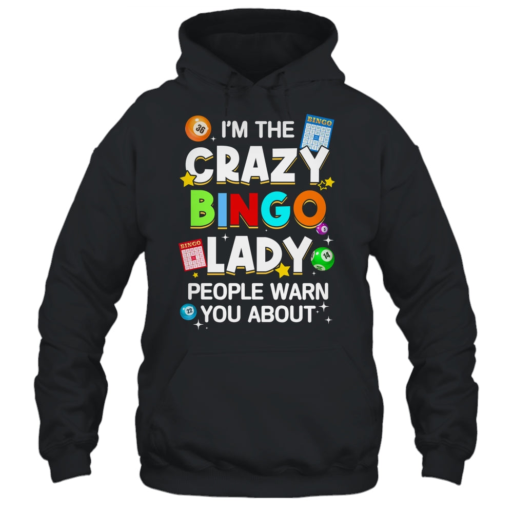 Crazy Bingo Lady Art For Women Girls Gambling Bingo Player Shirt & Tank Top | siriusteestore