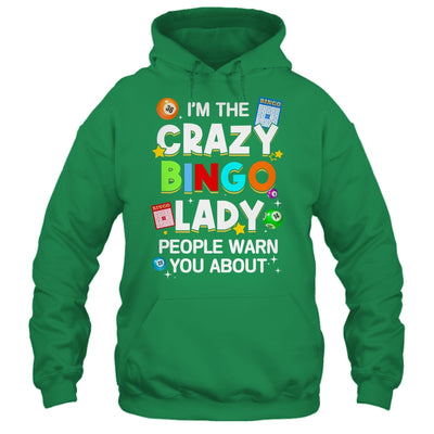 Crazy Bingo Lady Art For Women Girls Gambling Bingo Player Shirt & Tank Top | siriusteestore