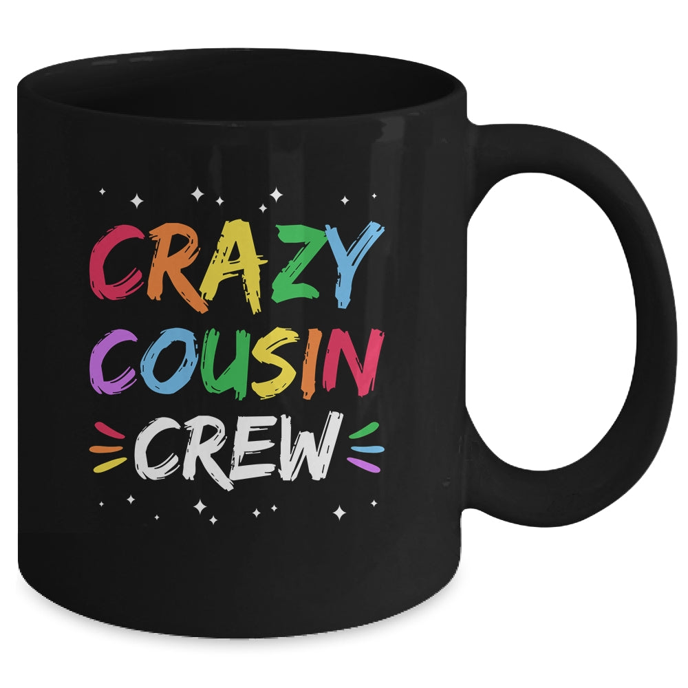 Crazy Cousin Crew Funny Family Reunion Mug | siriusteestore