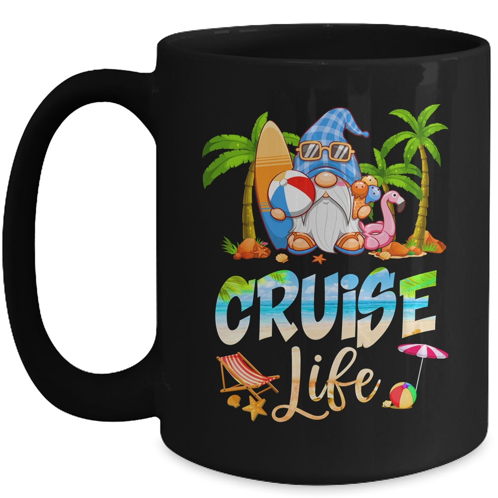 Cruise Life 2023 Family Vacation Beach Matching Gnome Surfin Mug | siriusteestore