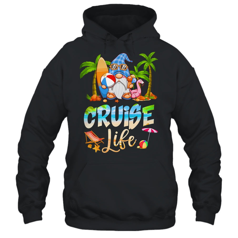 Cruise Life 2023 Family Vacation Beach Matching Gnome Surfin Shirt & Tank Top | siriusteestore