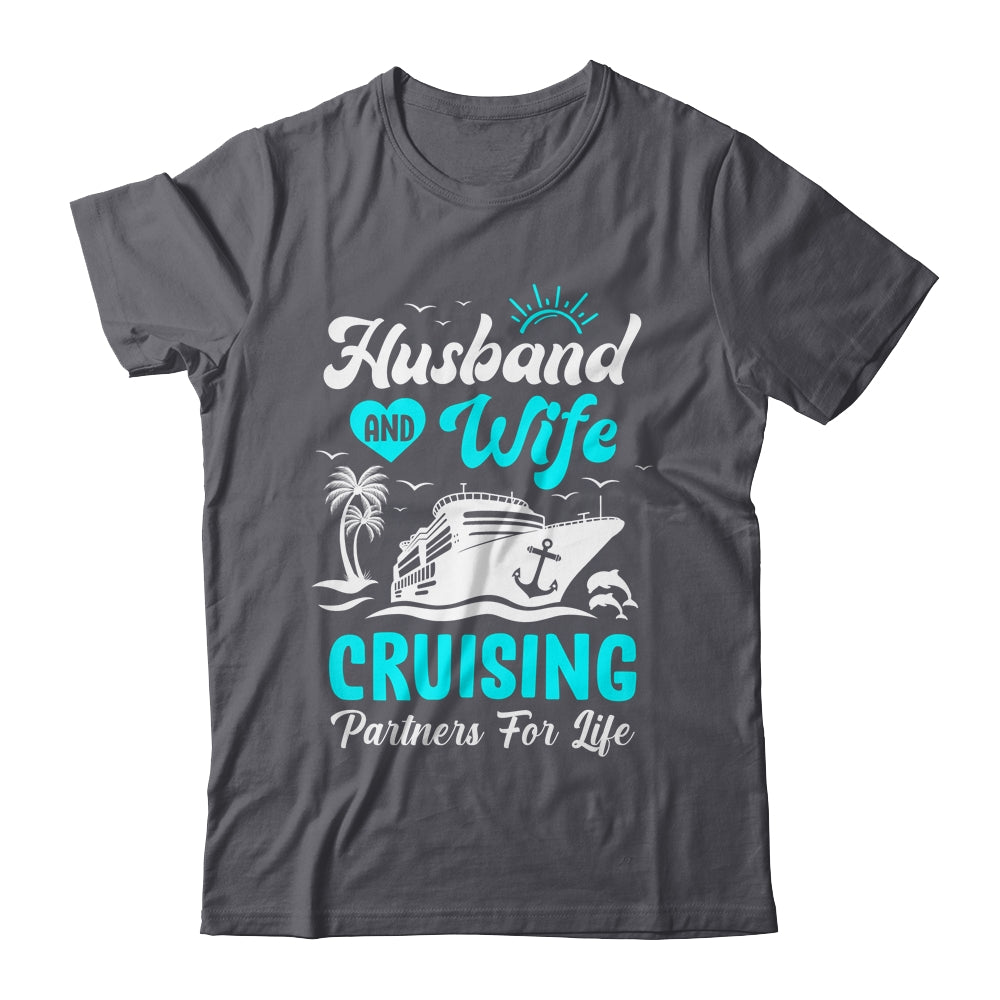 Cruise Ship Cruising Couple Vacation Partners Husband Wife Shirt & Tank Top | siriusteestore