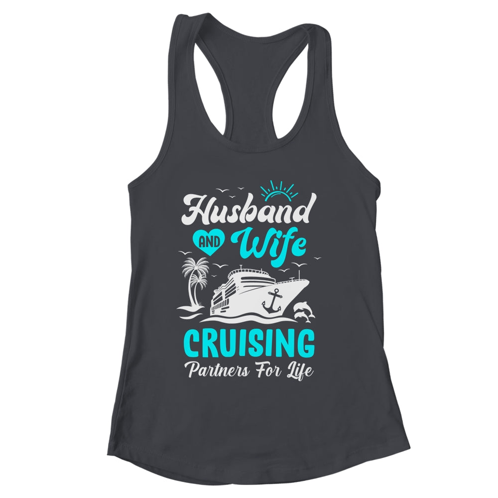 Cruise Ship Cruising Couple Vacation Partners Husband Wife Shirt & Tank Top | siriusteestore