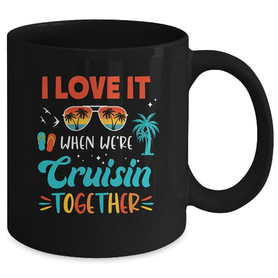 Cruise Ship Vacation Friends Buddies Couples Girl I Love It Mug | siriusteestore