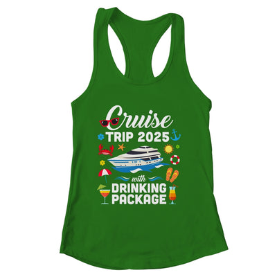 Cruise Squad 2025 Cruise Trip Drinking Package Shirt & Tank Top | siriusteestore