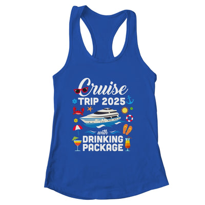 Cruise Squad 2025 Cruise Trip Drinking Package Shirt & Tank Top | siriusteestore