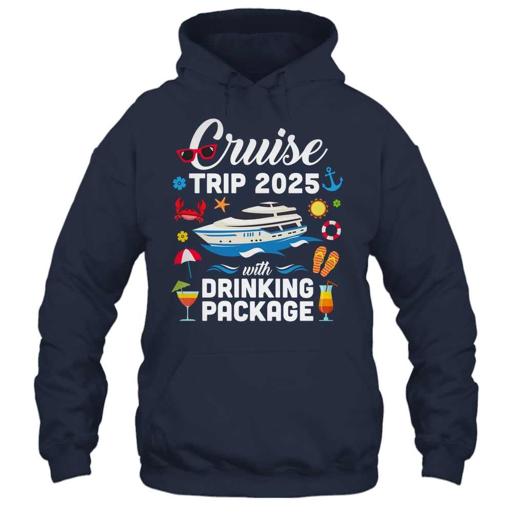 Cruise Squad 2025 Cruise Trip Drinking Package Shirt & Tank Top | siriusteestore