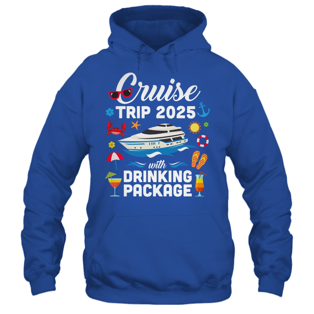 Cruise Squad 2025 Cruise Trip Drinking Package Shirt & Tank Top | siriusteestore
